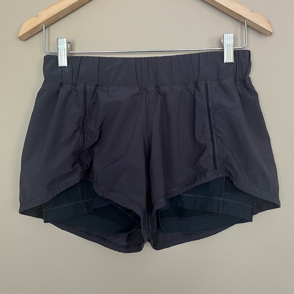 {Lululemon} In A Flash Short in Black - Womens 4 - Picture 1 of 10